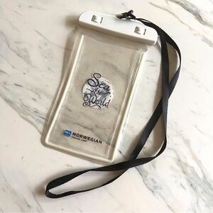 ‘Sea The World’ Norwegian Cruiseline Underwater Phone Snorkeling Lanyard